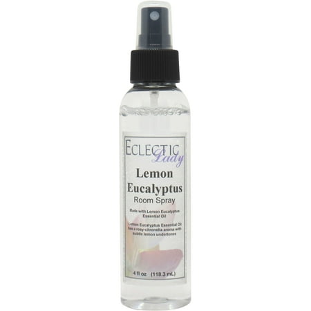 Lemon Eucalyptus Room Spray by Eclectic Lady, 16 Ounces, Fragrant Aromatic Room Mist For Home, Room, Office