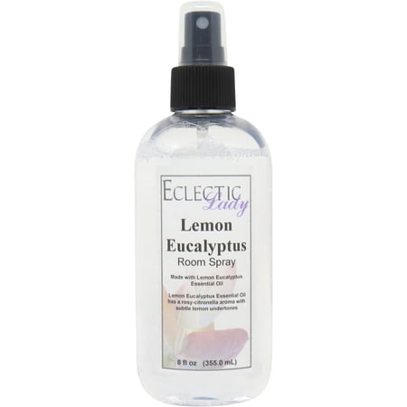 Lemon Eucalyptus Essential Oil Room Spray, 8 ounces