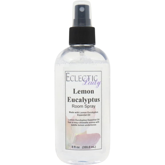 Lemon Eucalyptus Essential Oil Room Spray, 8 ounces