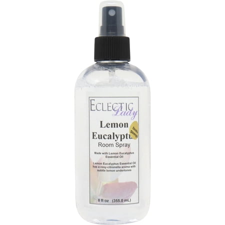 Lemon Eucalyptus Essential Oil Room Spray (Double Strength), 8 ounces