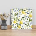 thumbnail image 1 of Lemon Eucalyptus Wall Art Painting on Canvas, Farm Country Leaf Plant Floral Fruit Canvas Art Home Prints Wall Art Framed Modern Artwork for Living Room Bedroom Wall Decor 16x16in, 1 of 9