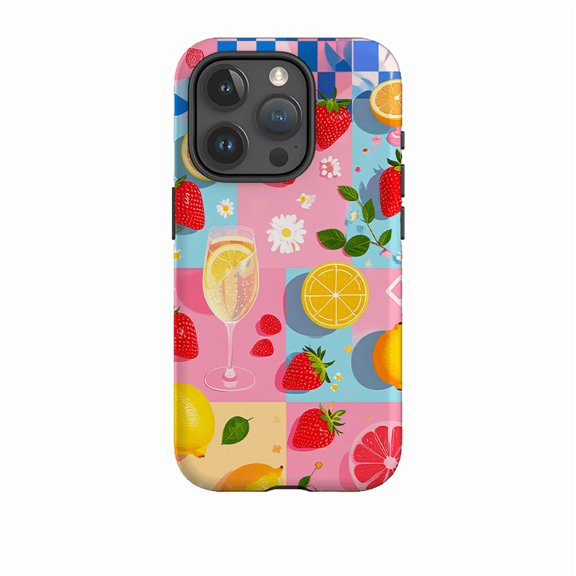 Lemon Festival Summer Fruit Phone Case for iPhone 16 15 14 13 12 11 Pro Max