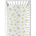thumbnail image 1 of Lemon Floral Fitted Crib Sheet by Sweet Jojo Designs, 1 of 6