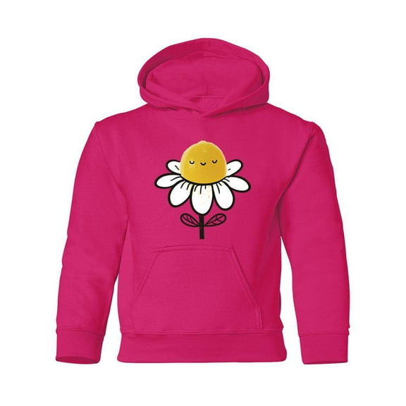 Lemon Flower Hoodie Juniors -Image by Shutterstock, x-Large
