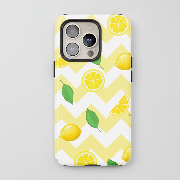 Lemon For All iPhone Series Protective Phone Case Fruity Yellow