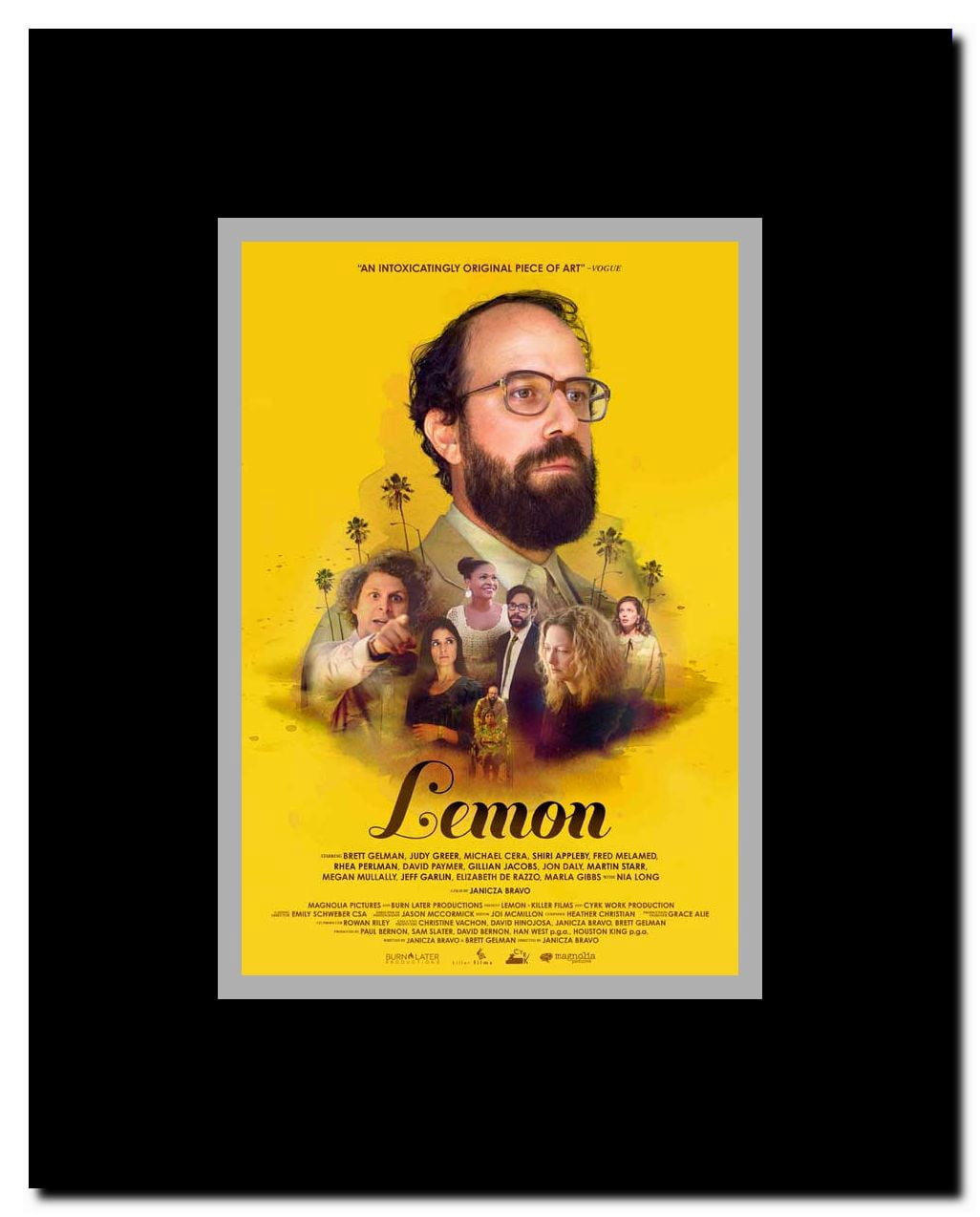 Lemon Framed Movie Poster