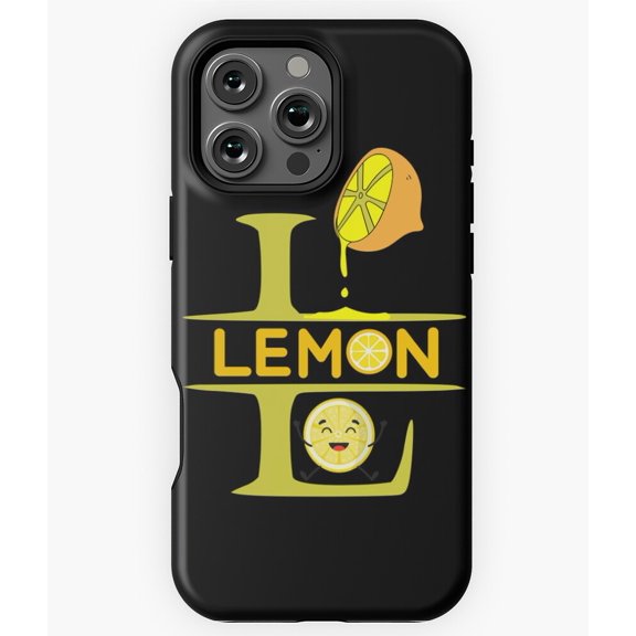 Lemon Fruit Citrus Design Phone Case for iPhone 16 15 14 13 12 11 Pro Max