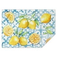 thumbnail image 1 of Lemon Fruits Table Cloth,Wrinkle Resistant Table Cover with Polyester,Waterproof Reusable Tablecloths for Weeding Birthday Tea Party Decorations (Rectangle,60x84inch), 1 of 5