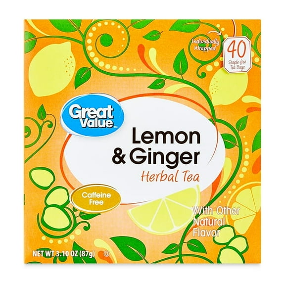Lemon & Ginger Tea 40 ct
