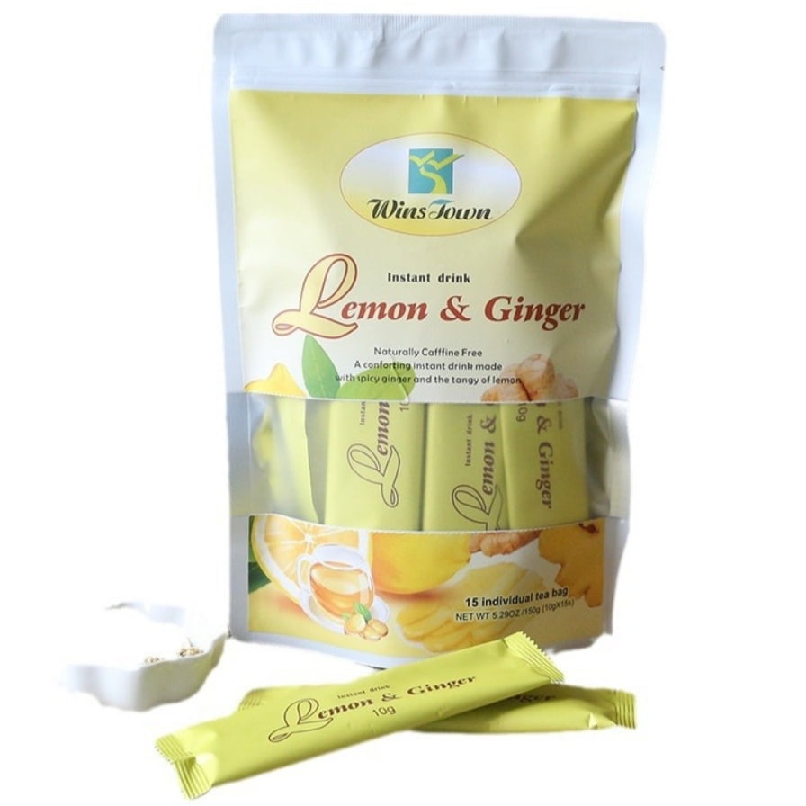Lemon Ginger instant drink Lemon Ginger Dispelling cold tea