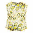 thumbnail image 1 of Lemon Gnomes Kitchen Towels Set of 3, Water Absorbent Dish Towel, Summer Tropical Lemon Fruits Yellow Decorative Hand Towels - Quick Drying Cloth for Cooking Baking, 18x28 Inch, 1 of 8