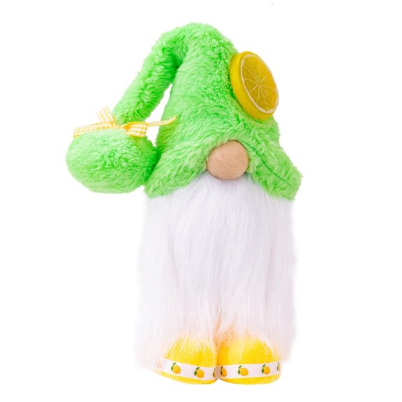 Lemon Gnomes Plushie Kitchen Tiered Tray Decors Sprng Ornamet Lemon Gnomes Swedish Tomte Scandinavians Figurines