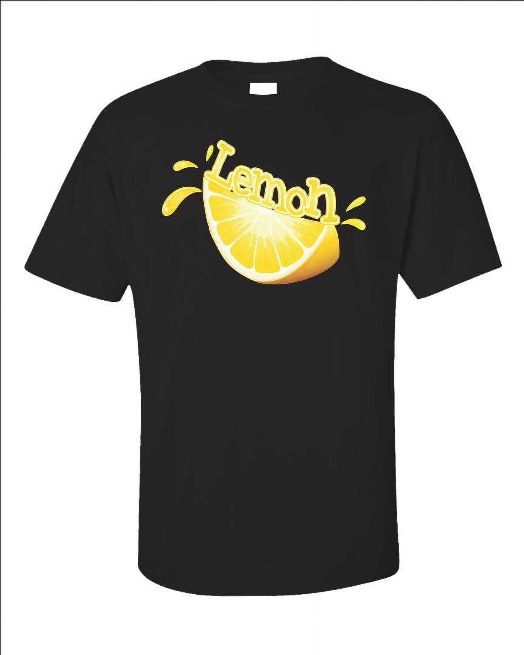 Lemon Graphic T-shirt, Fruit Lover Gift, Refreshing Lemonade Tee ...