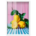 thumbnail image 1 of Lemon Grove Lines Shadowbox Print Summer Art Prints by Art Remedy, White Frame, 24 x 36, 1 of 7