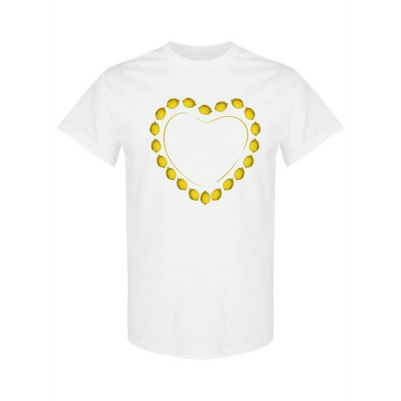 Lemon Heart T-Shirt Women -SPIdeals Designs, Female 5X-Large