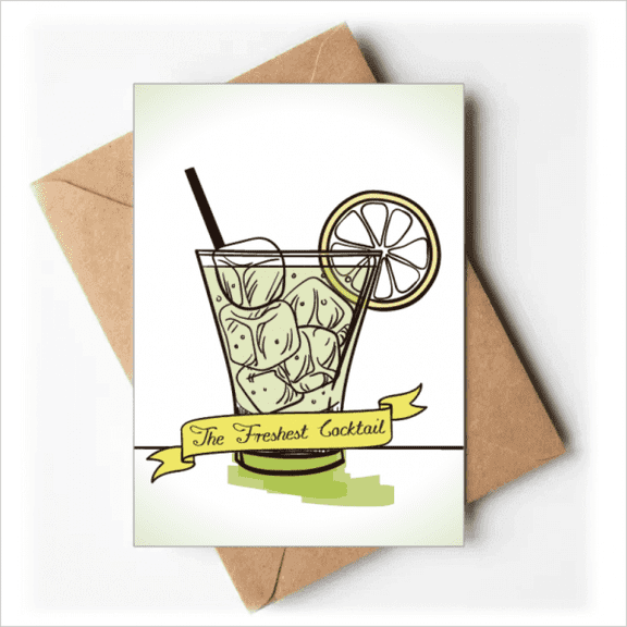 Lemon Ice Juice Tubularis Ice Greeting Cards You are Invited Invitations