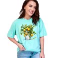 thumbnail image 1 of Lemon Jar T-Shirt, Botanical Fruit Graphic Tee, Summer Vibes Shirt, Casual Lemon Print Top, Unisex Garden Lover T-Shirt, Chalky Mint Comfort Colors T-Shirt, XL, 1 of 1