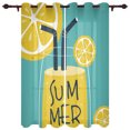 thumbnail image 1 of Lemon Juice Summer Valance Window Curtains For Living Room Bedroom Kitchen Home Korean Room Decor Youth Room Window Curt, 1 of 6