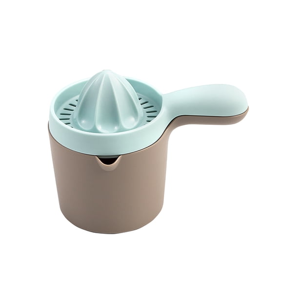 Lemon Juicer Manual With Pulp Separator Cup and Measurement Scale for Citrus Fruits, Portable Hand Press for Lemon Lime Orange Juice