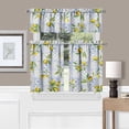 thumbnail image 1 of Lemon Kitchen Curtains Set for Windows - Summer Kitchen Decor, Sink Window Valance, 3 Piece Set, 54x36 Inches, 1 of 7