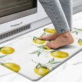 thumbnail image 1 of Lemon Kitchen Mat, Lemon Kitchen Rug, Farmhouse Decorative Rug for Kitchen, Anti Fatigue Mats for Kitchen Floor Cushioned, Waterproof Standing Mat for Kitchen Office Laundry Room 17.3 * 29'''', 1 of 6