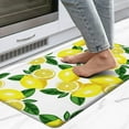 thumbnail image 1 of Lemon Kitchen Mats, Kitchen mats for Floor, Anti Fatigue Mats for Kitchen Floor Cushioned, Non Skid Washable Memory Foam Kitchen Rug and Mats for Bedroom, Office, Sink, Laundry 17.3 * 29'''', 1 of 1