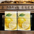 thumbnail image 1 of Lemon Kitchen Towels Set of 3, Yellow Summer Botanical Watercolor Wooden Absorbent Dish Towels for Kitchen, Microfiber Hand Towel, Quick Drying Tea Towel for Cleaning Decorative Dishcloths, 1 of 7