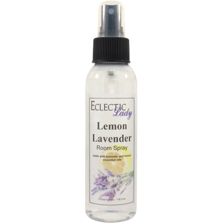 Lemon Lavender Room Spray by Eclectic Lady (Double Strength), 8 Ounces, Fragrant Aromatic Room Mist For Home, Room, Office, Made with Essential Oils