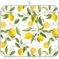 thumbnail image 1 of Lemon Leaf Dish Drying Mat for Kitchen Counter Absorbent Dish Drainer Mats Drying Pads 16"x18", 1 of 7