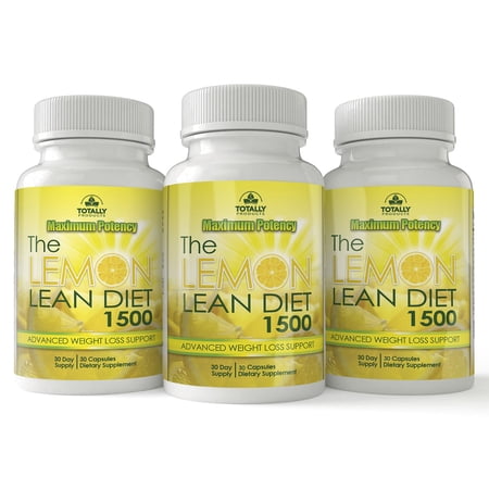Lemon Lean Diet 1500 (3 bottles x 30 Capsules)