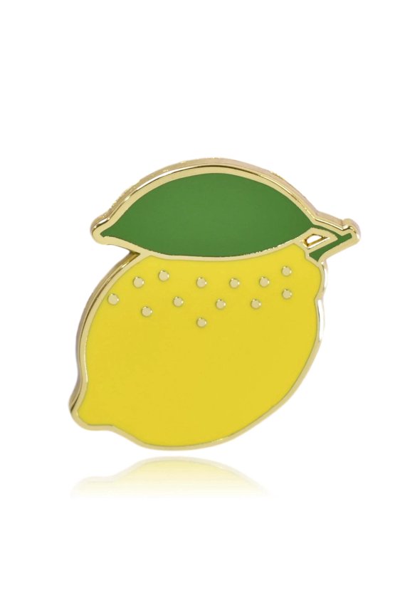 Lemon Lemonade Enamel Pin