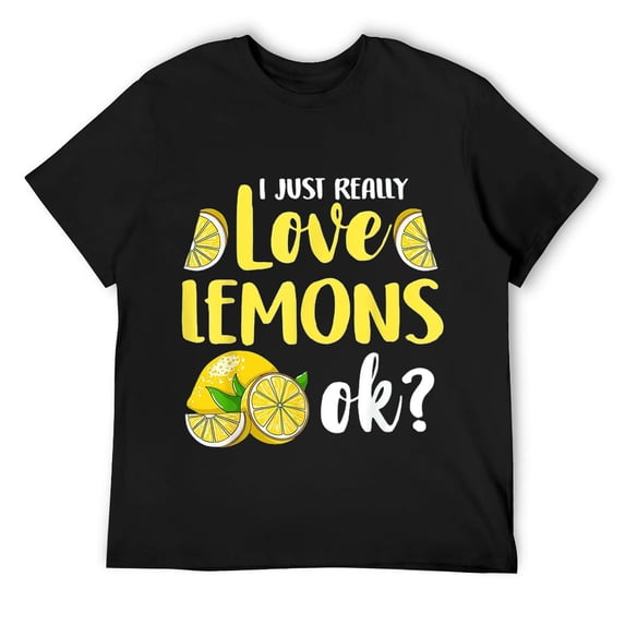 Lemon Lemonade Juice Women Men T-Shirt Black