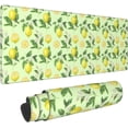 thumbnail image 1 of Lemon Light Green Large Mouse Pad Gaming Mousepad XL 31.5x11.8in Stitched Edge Desk Mat for Keyboard and Mouse Non-Slip Base Computer Keyboard Mouse Mat Desk Pad Desk Accessories, 1 of 6