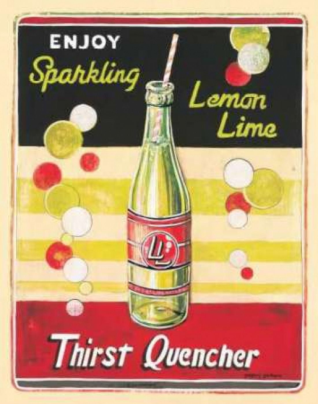 Lemon Lime Canvas Art - Gregory Gorham (22 x 28)