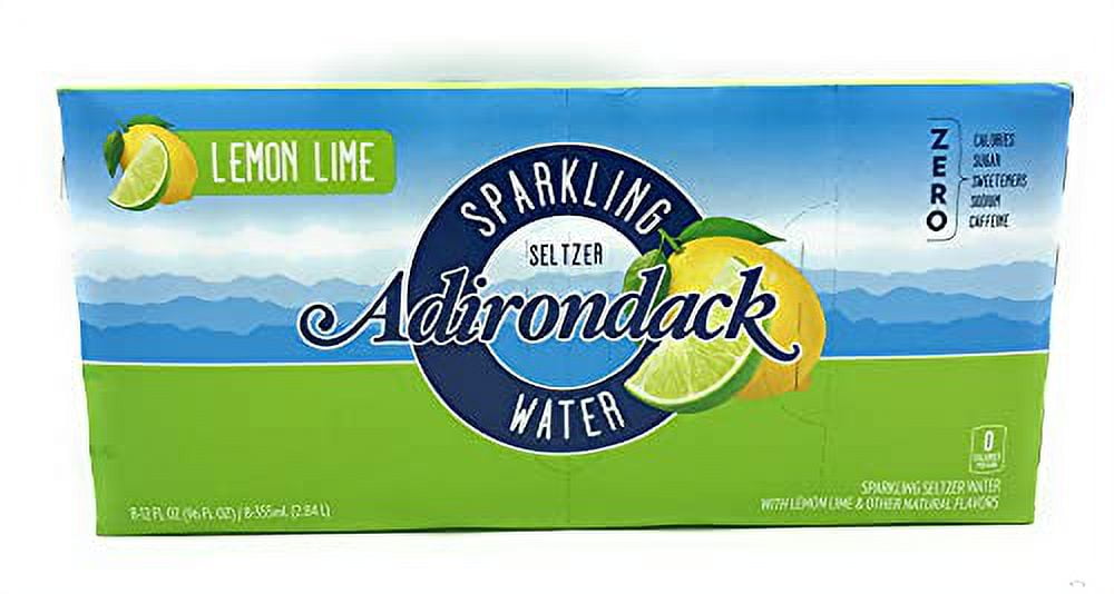 Lemon Lime Seltzer Water 8 Pack, 12 FZ