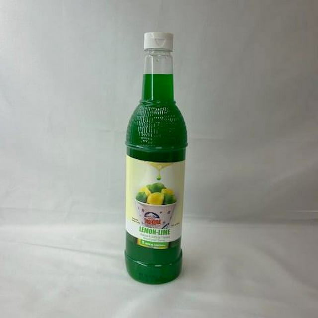 Lemon Lime Snow Cone Syrup (25 oz) SnoTreat Snow Cone Syrups for