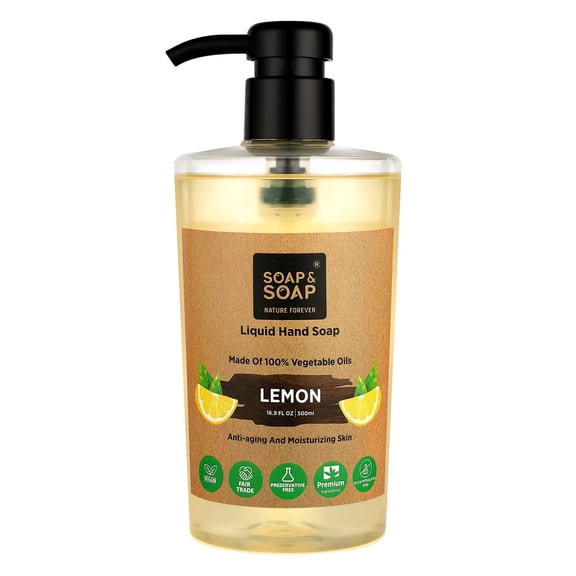 Lemon Liquid Hand Soap 16.9 FL OZ