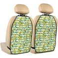 thumbnail image 1 of Lemon Mats Back Seat Protectors, Car Seat Protector Vehicle Organizers Waterproof Cover Back Seat Cover for Kids with 3 Storage Pockets 2 Pack, 1 of 5