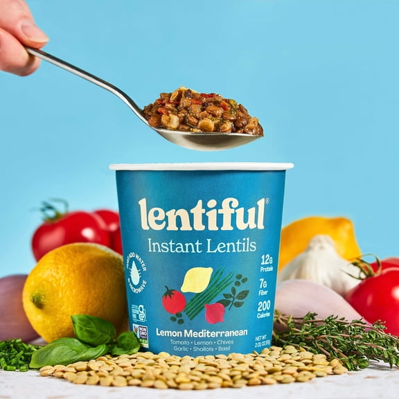 Lemon Mediterranean Instant Lentils 8-Pack