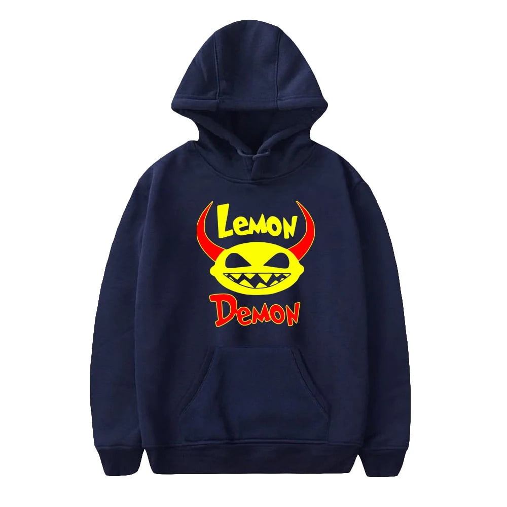 Lemon Merch Demon Logo Hoodies Man/Woman Hip Hop Hoodies Fans