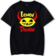 Lemon Merch Demon T-Shirt Merch Men Short Sleeve Women Funny Tee Unisex Harajuku Tops