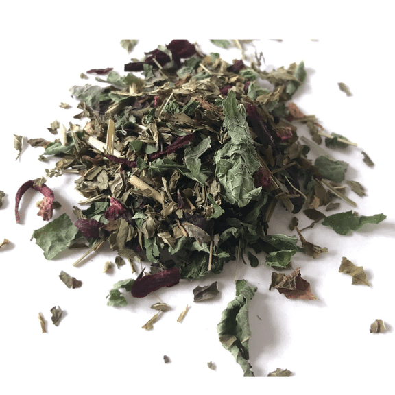 Lemon Mint Herbal Tea Blend, 0.75 oz (21 g) by Smoke Camp Crafts - Loose Leaf Herbal Tea