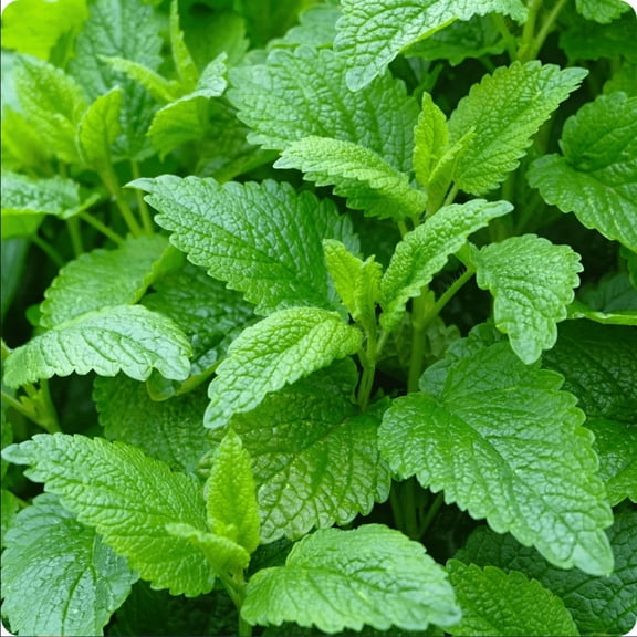 Lemon Mint Plant Live for Planting, Lemon Bee Balm, Fragrant Lemon Mint Herb, Mint for Home Garden Growing, 2-4 Inch Tall