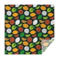 thumbnail image 1 of Lemon Mixed Citrus Fruits DarkGreen Pattern Square Tablecloth,Waterproof Square Table Cover,Wipeable Spillproof Washable Table Cover for Home Kitchen Party Decor 42"X42"(107x107cm), 1 of 6