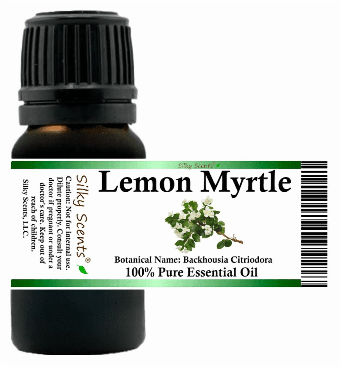 Lemon Myrtle Essential Oil 1 fl oz (30 ml) - 100% Pure and Natural by Silky Scents