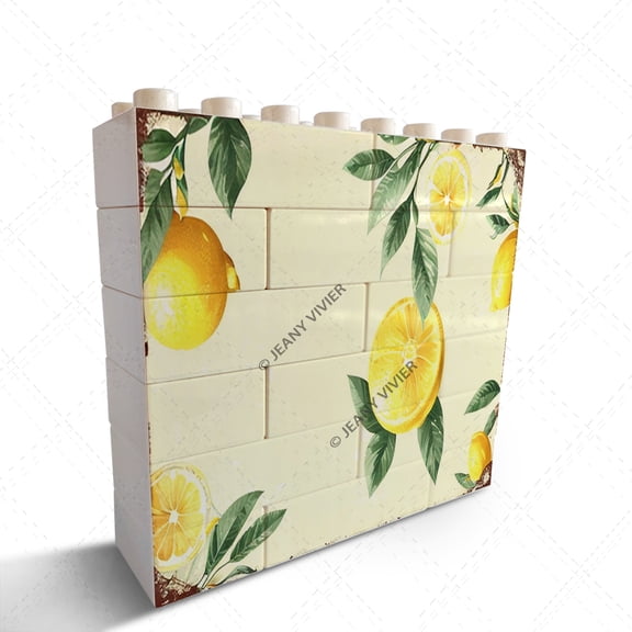 Lemon Novelty Decorative Sign/Plaque Desk Decor Lemon Kitchen Decor Funny Bedroom Decor for Table Shelf Decor Funny Office Decor Birthday Christmas Boss Day Gifts