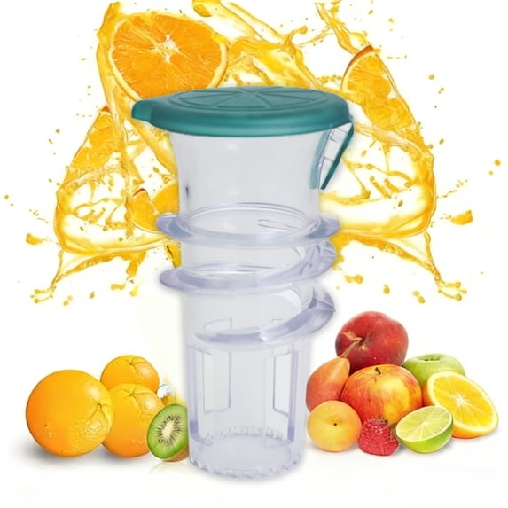 Lemon Orange Manual Juicer, Food-Grade Hand Citrus Squeezer for Fresh Juice Extraction, Efficient Mess-Free Pouring for Kitchen and Outdoor Picnic Use