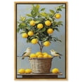 thumbnail image 1 of Lemon Orchard Duet Canvas Lemon Wall Art by Art Remedy, Gold Frame, 30" x 45", 1 of 7