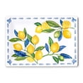 thumbnail image 1 of Lemon Orchard Melamine Rectangular Serving Tray - Yellow - 20" x 14", 1 of 2