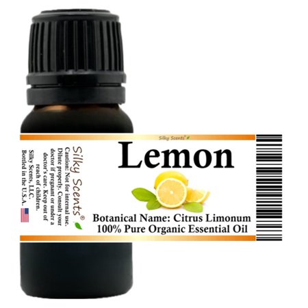 Lemon Organic Essential Oil 100% Pure and Natural 1 fl oz